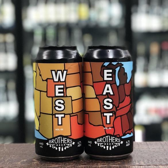 Brothers East vs West 4 Pack IPA - The Beer Library
