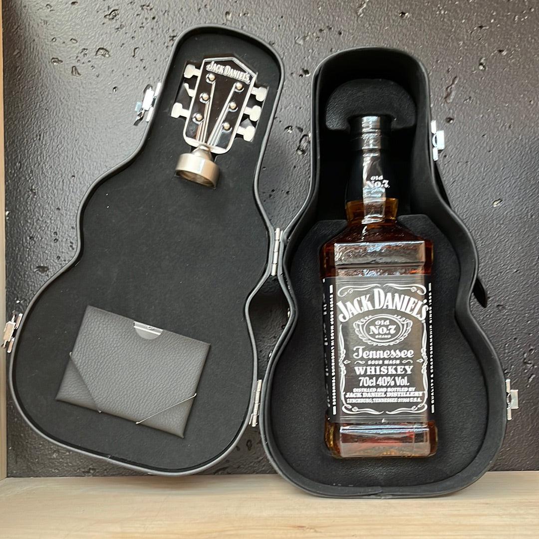 Jack Daniels Old No. 7 - Guitar Case Gift Pack Tennessee Whiskey - The Beer Library