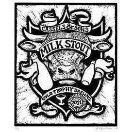 Cassels Milk Stout Stout/Porter - The Beer Library