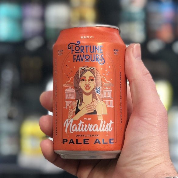 Fortune Favours The Naturalist Unfiltered Pale Ale Pale Ale - The Beer Library