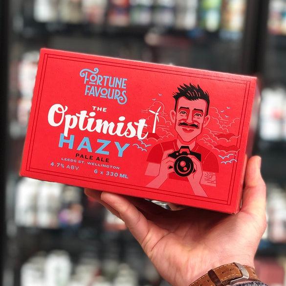 Fortune Favours The Optimist Hazy Pale Ale Hazy IPA - The Beer Library