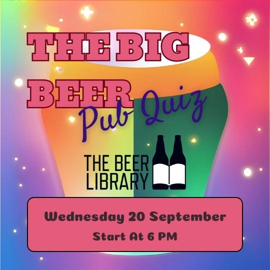 The Beer Library Pub Quiz Night - 20 September Event - The Beer Library