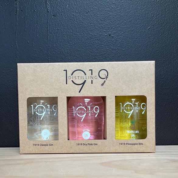 1919 Distilling 1919 Gin 3 x 250ml Gift Pack Gin - The Beer Library
