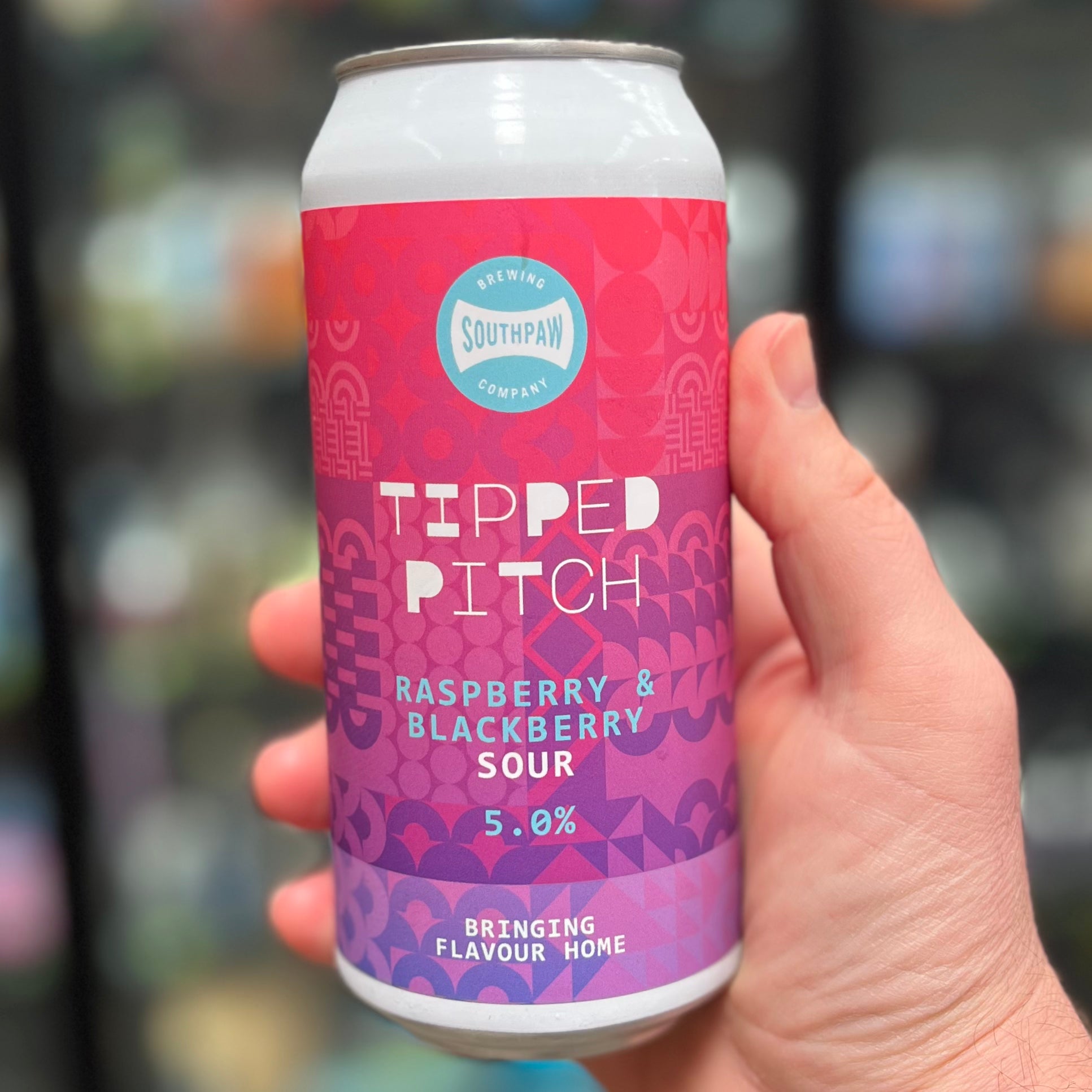 Tipped Pitch Raspberry & Blackberry Sour