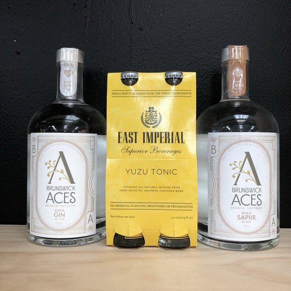 Brunswick Aces Hearts Gin & Sapiir G&T Bundle Gin - The Beer Library