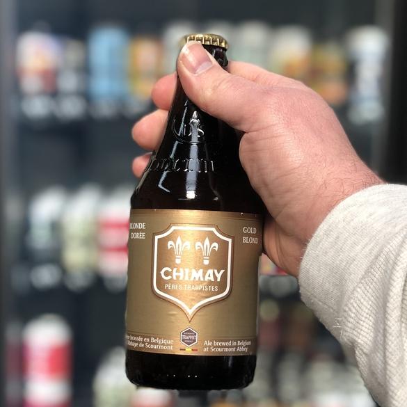 Chimay Blonde Gold Belgian Style - The Beer Library