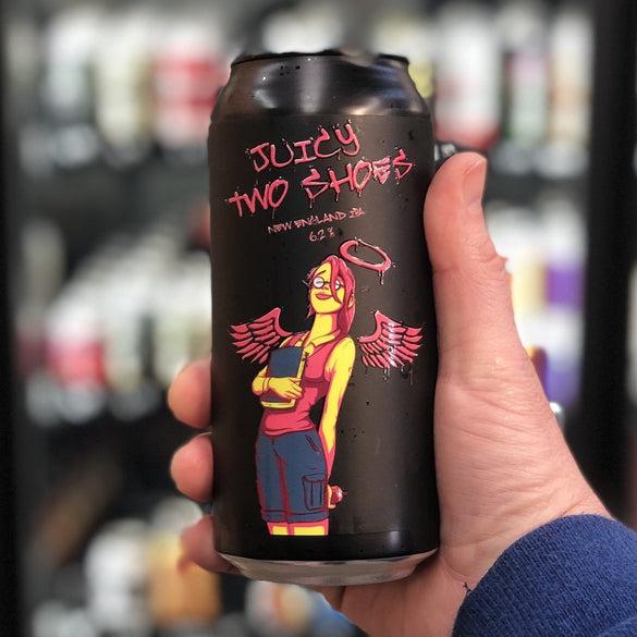 Double Vision Juicy Two Shoes New England IPA Hazy IPA - The Beer Library
