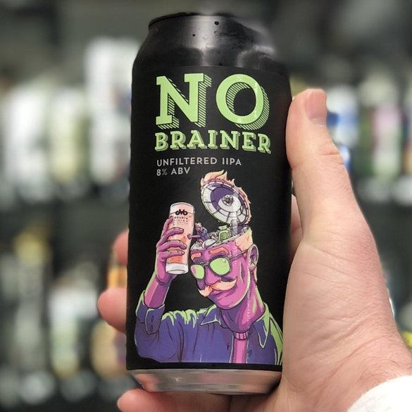 Double Vision No Brainer Unfiltered IIPA Hazy IPA - The Beer Library