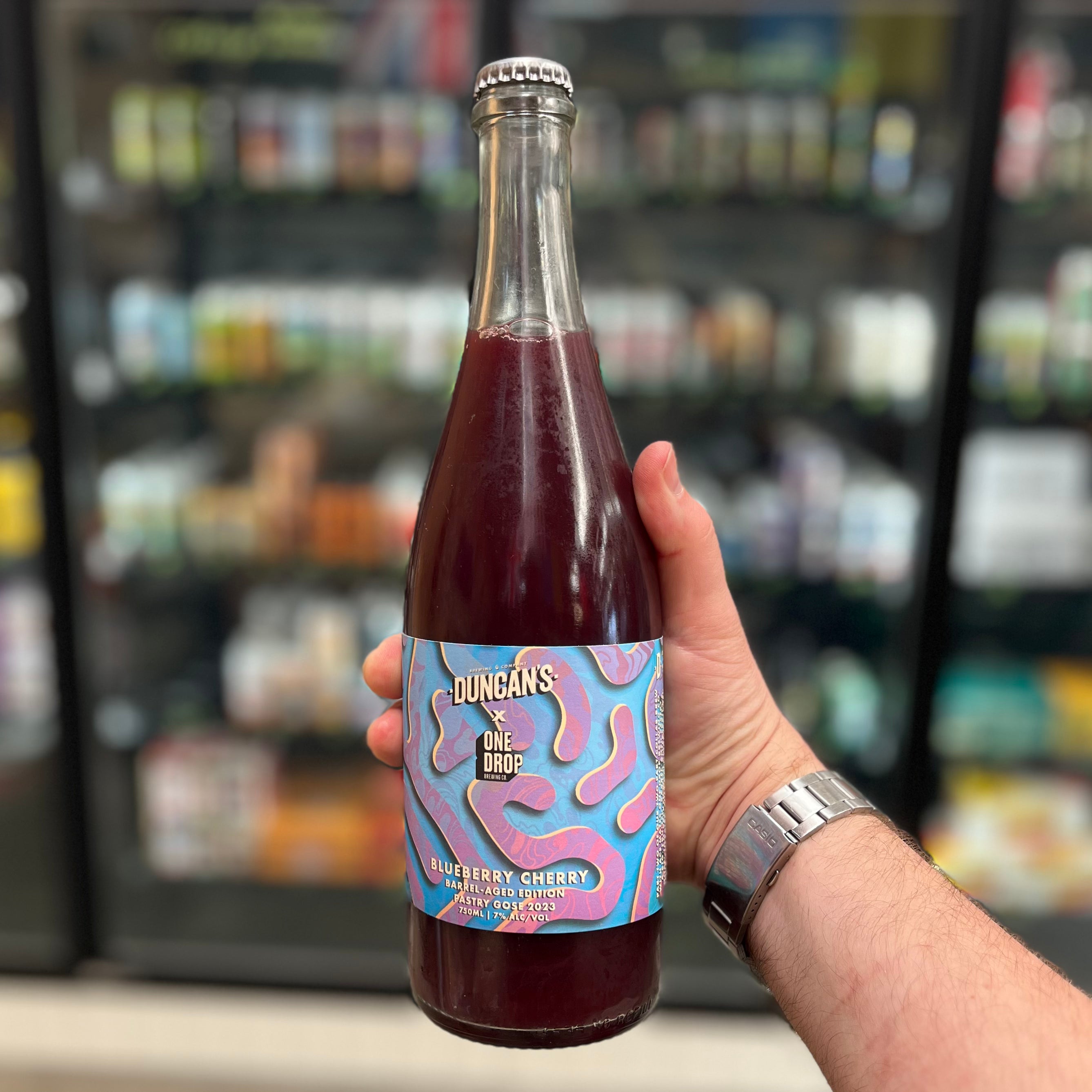 Blueberry Cherry Barrel Aged Pastry Gose 2023