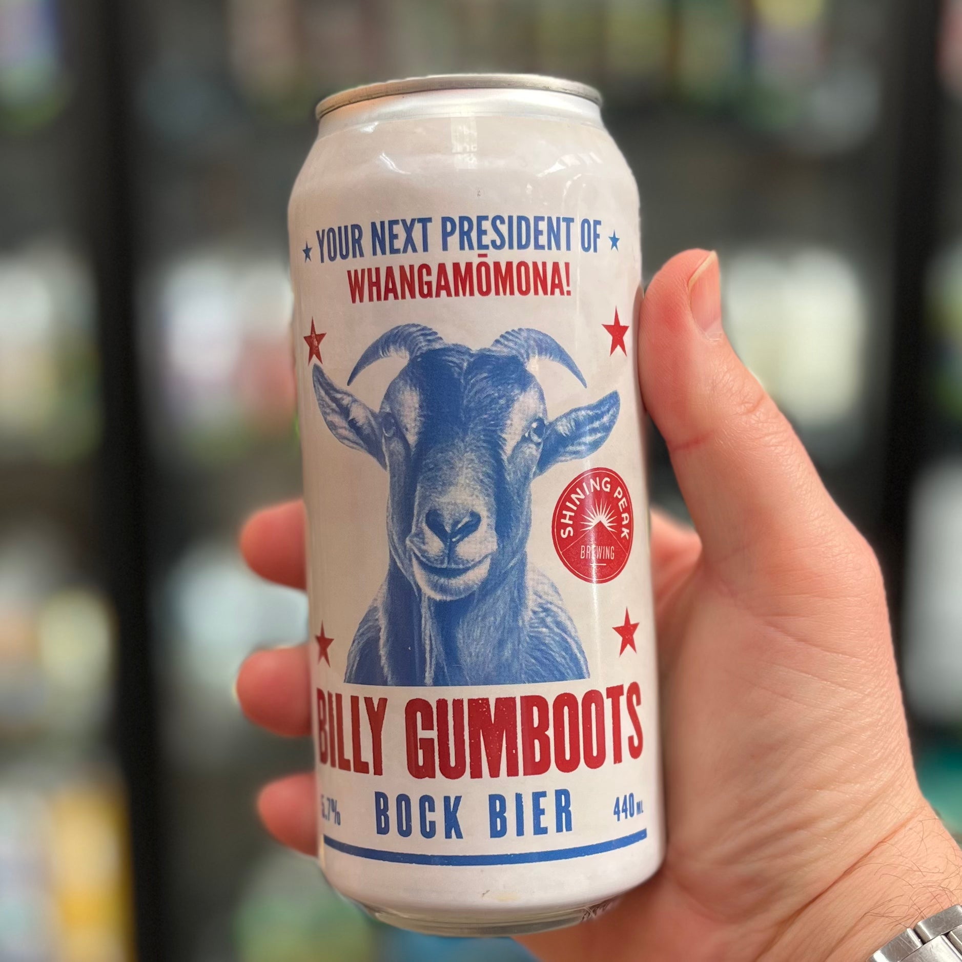 Billy Gumboots Bock Bier