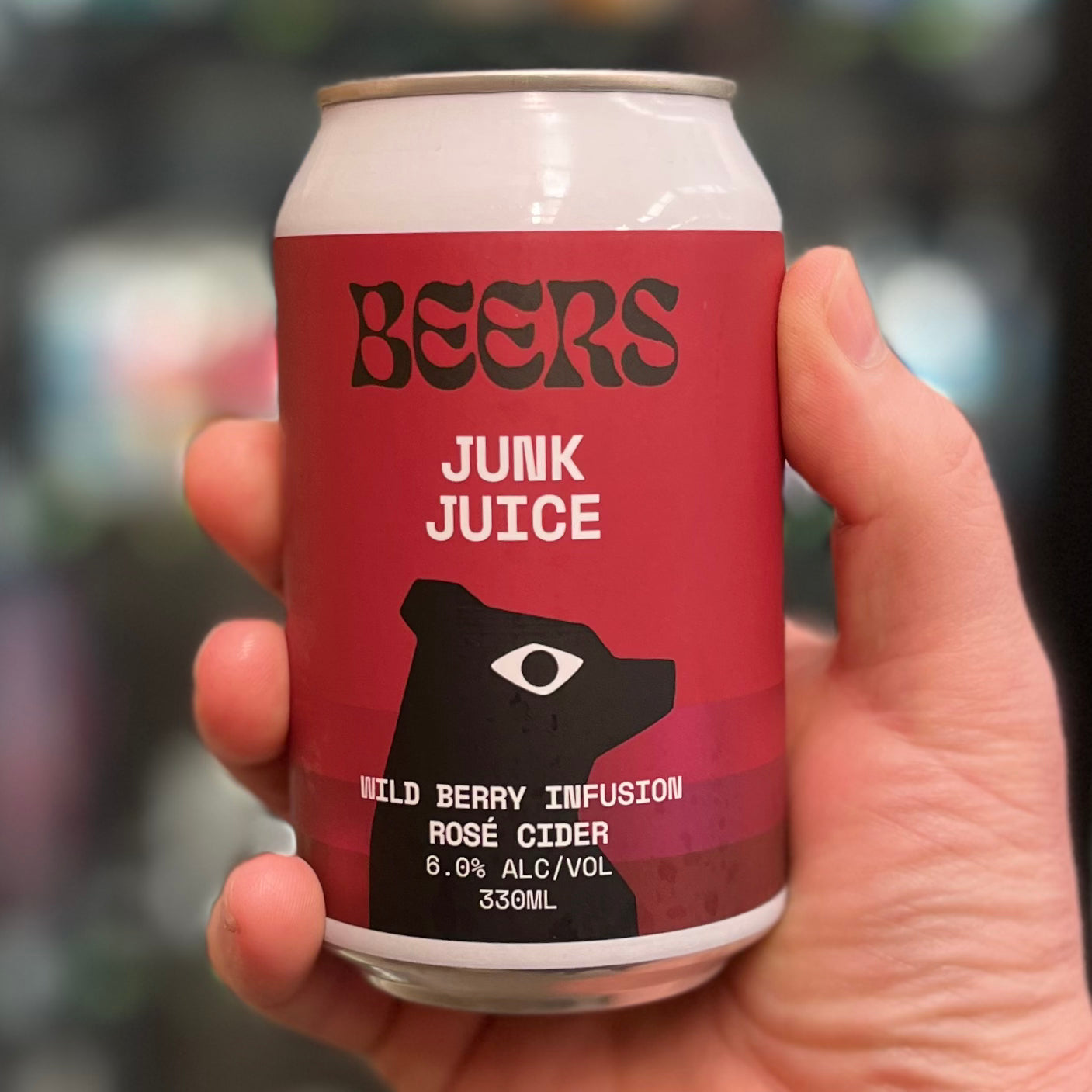 Junk Juice Wild berry Infusion Rose Cider