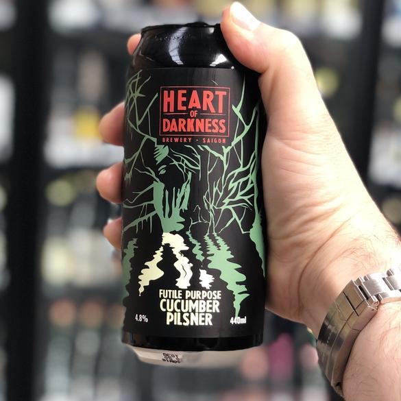 Heart of Darkness Futile Purpose Cucumber Pilsner Pilsner/Lager - The Beer Library