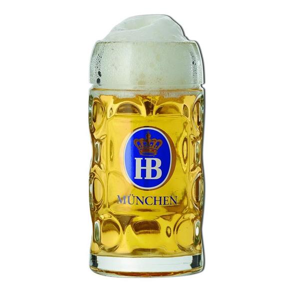 Hofbrauhaus Hofbrau Branded German Beer Stein Glassware - The Beer Library