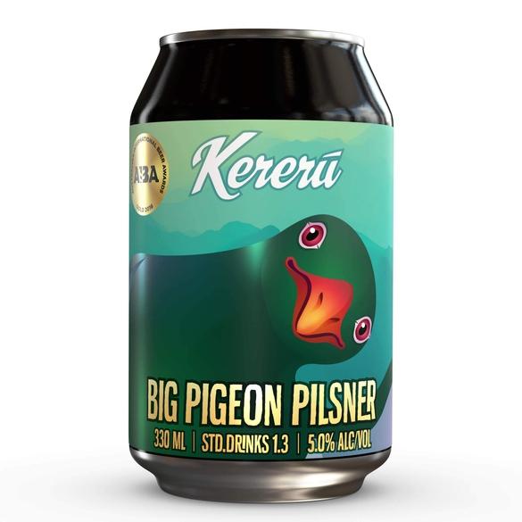 Kereru Big Pigeon Pilsner/Lager - The Beer Library