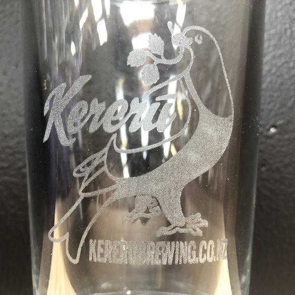 Kereru Kereru Branded Shaker Pint Glass (American Pint) Glassware - The Beer Library