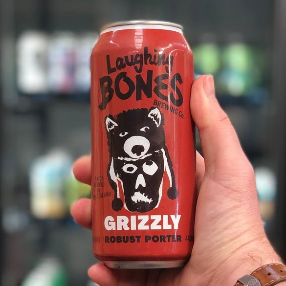Laughing Bones Brewing Co Grizzly Robust Porter Stout/Porter - The Beer Library