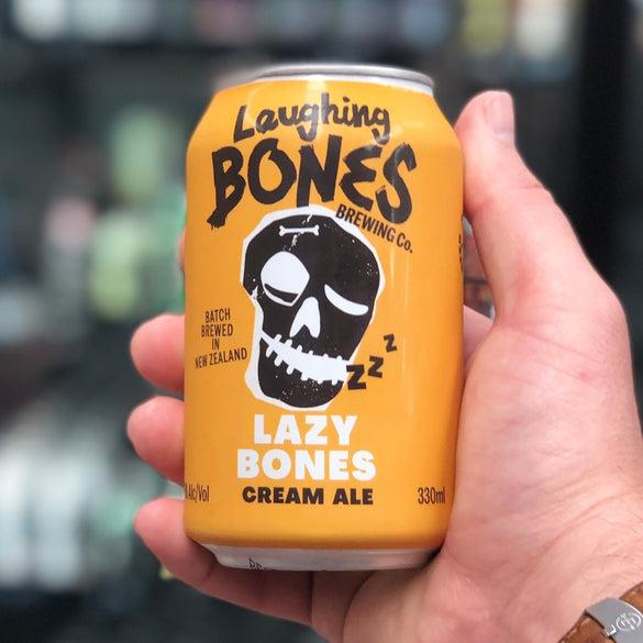 Laughing Bones Brewing Co Lazy Bones Cream Ale IPA - The Beer Library