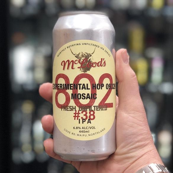 McLeods 802 Fresh Unfiltered IPA #38 Hazy IPA - The Beer Library