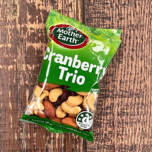 Mother Earth Cranberry Trio Trail Mix Food - The Beer Library