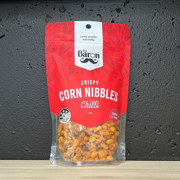 The Baron Chilli Crispy Corn Nibbles Food - The Beer Library