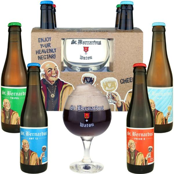 St Bernardus Gift Pack with Glass