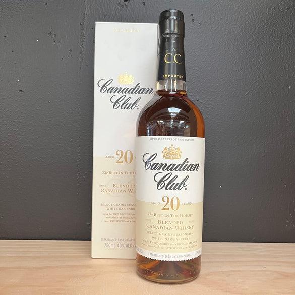 Canadian Club-Canadian Club 20 Year The Best In The House Blended Whisky-Bourbon: - The Beer Library