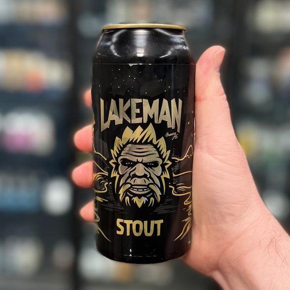 Lakeman Brewing-Lakeman Stout-Stout/Porter: - The Beer Library