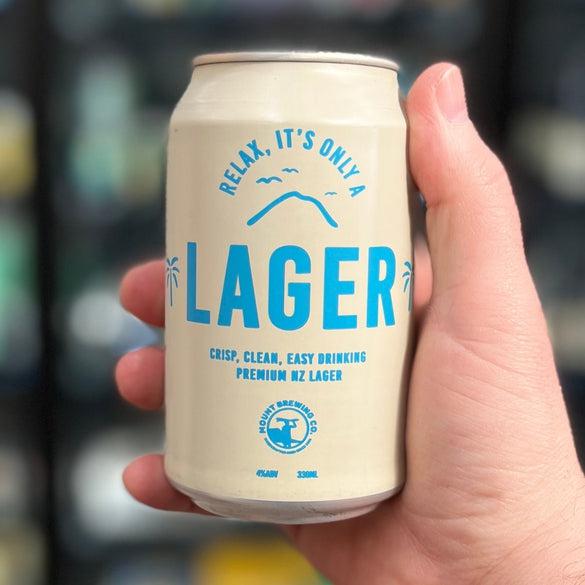 Mount Brewing-Relax, It's Only a Lager-Pilsner/Lager: - The Beer Library