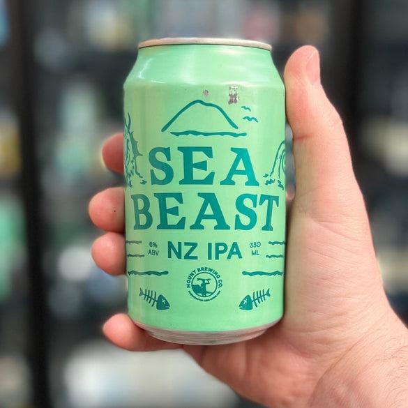 Mount Brewing-Sea Beast NZ IPA-IPA: - The Beer Library