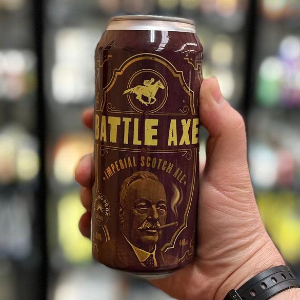 Shining Peak-Battle Axe Peated Scotch Ale-Scotch Ale: - The Beer Library
