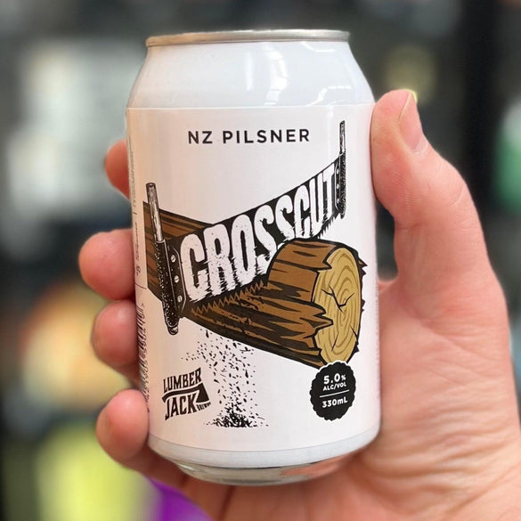 The Beer Library-Crosscut NZ Pilsner-Pilsner/Lager: - The Beer Library