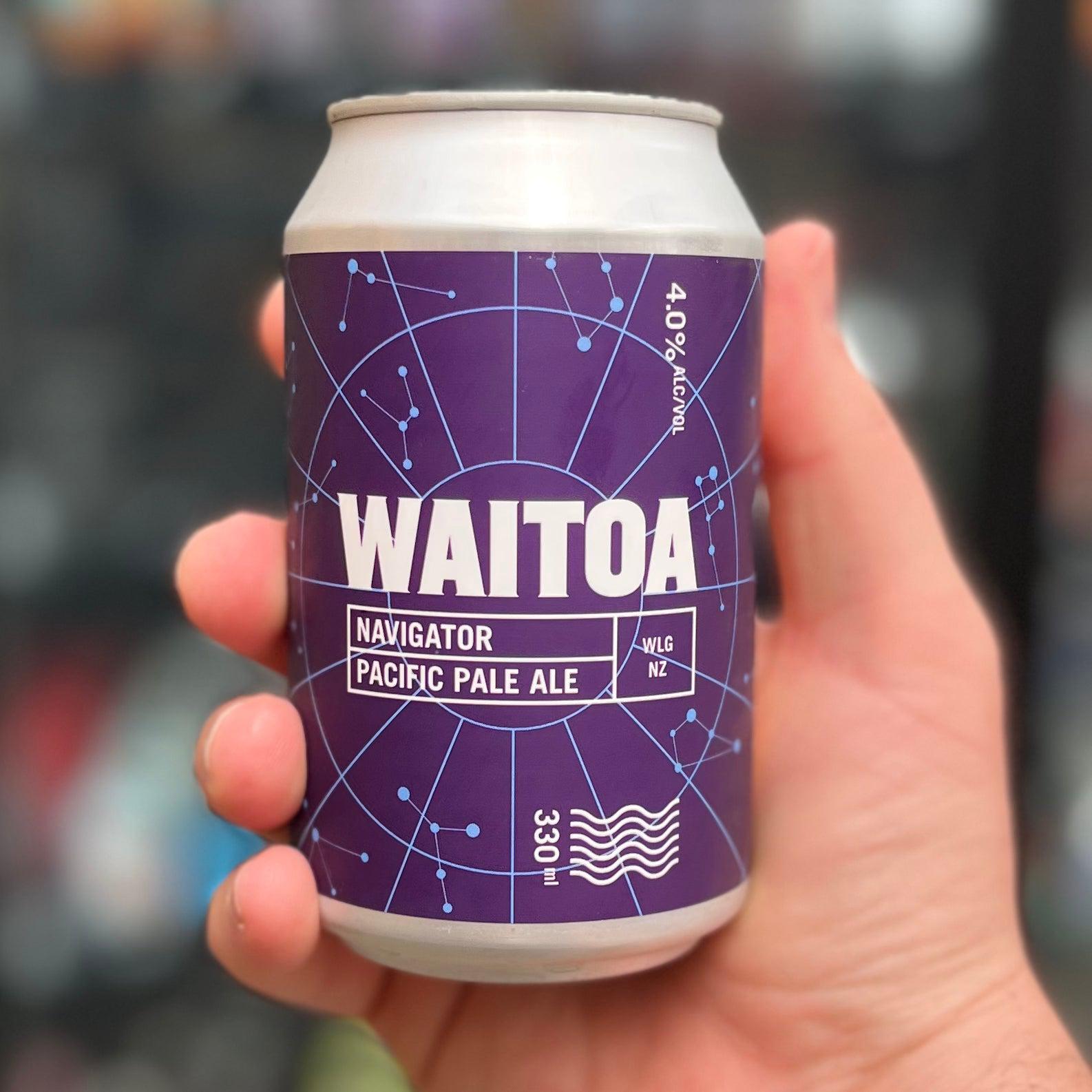 Waitoa Beer-Navigator Pacific Pale Ale-Pale Ale: - The Beer Library