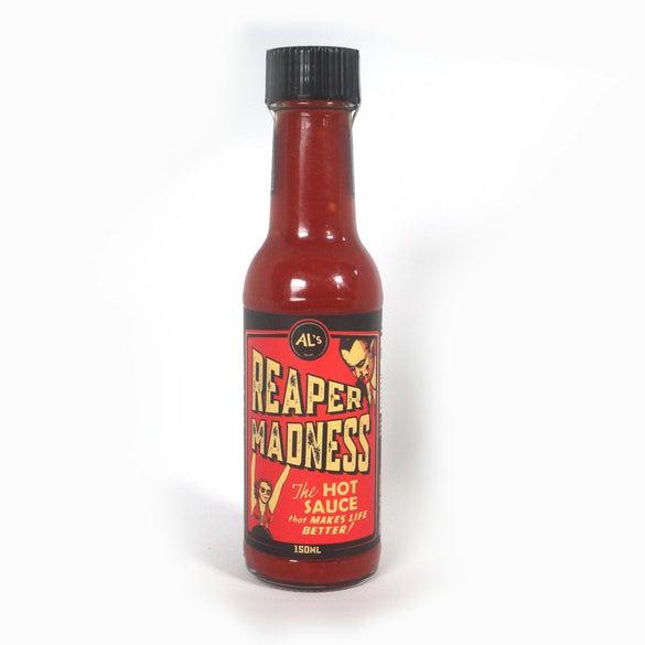 Al's Laboratory Reaper Madness Hot Sauce Food - The Beer Library