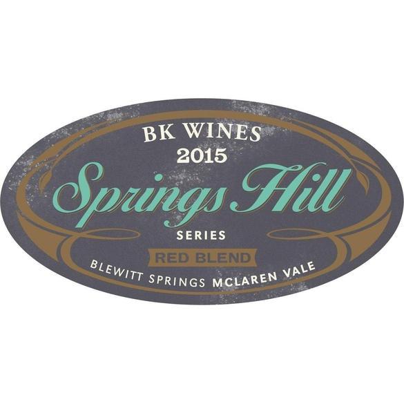 BK Wines Springs Hill Red Blend Shiraz - The Beer Library