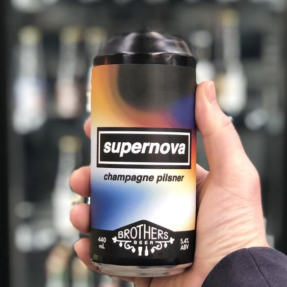 Brothers Supernova Champagne Pilsner Pilsner/Lager - The Beer Library