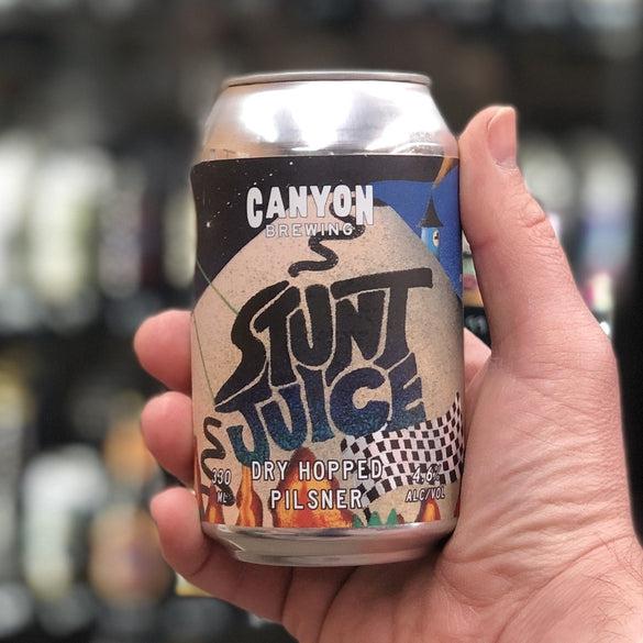 Canyon Brewing Stunt Juice Dry Hopped Pilsner Pilsner/Lager - The Beer Library