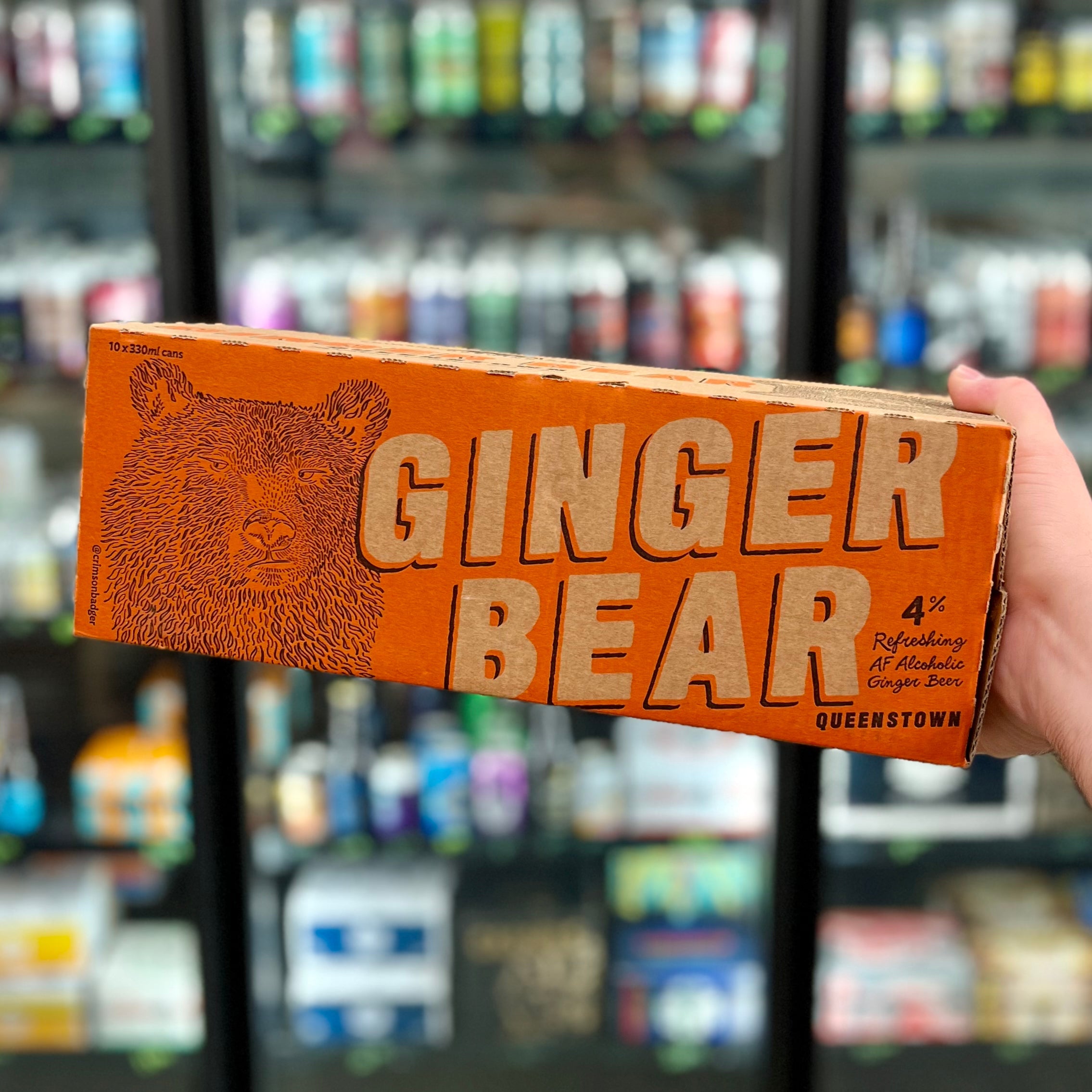 Crimson Badger Ginger Bear Cider - The Beer Library
