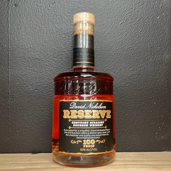 David Nicholson Reserve Kentucky Straight Bourbon Whiskey Bourbon - The Beer Library