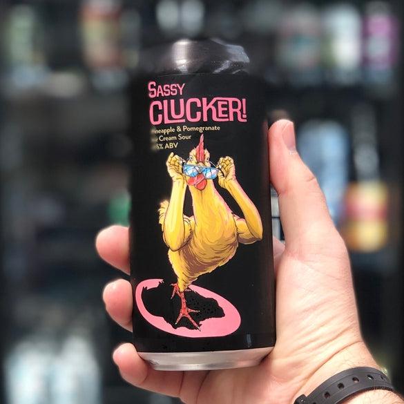 Double Vision Sassy Clucker! Pineapple & Pomegranate Ice Cream Sour Sour/Funk - The Beer Library