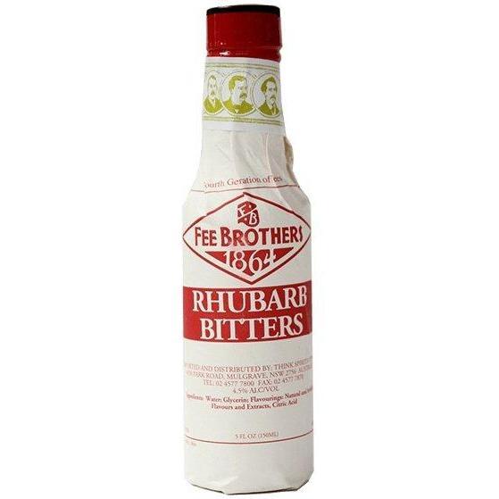 Fee Brothers Rhubarb Bitters Aromatic Bitters - The Beer Library