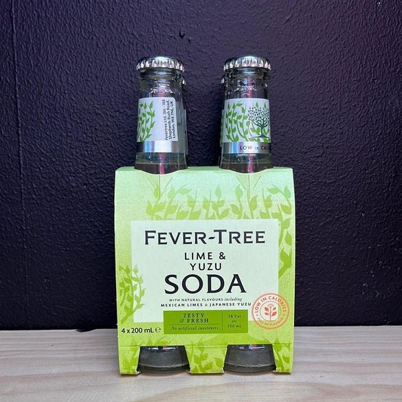Fever Tree Yuzu & Lime Soda Non-Alcoholic - The Beer Library