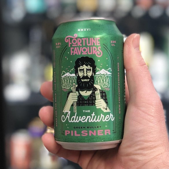 Fortune Favours The Adventurer Green Bullet Pilsner Pilsner/Lager - The Beer Library