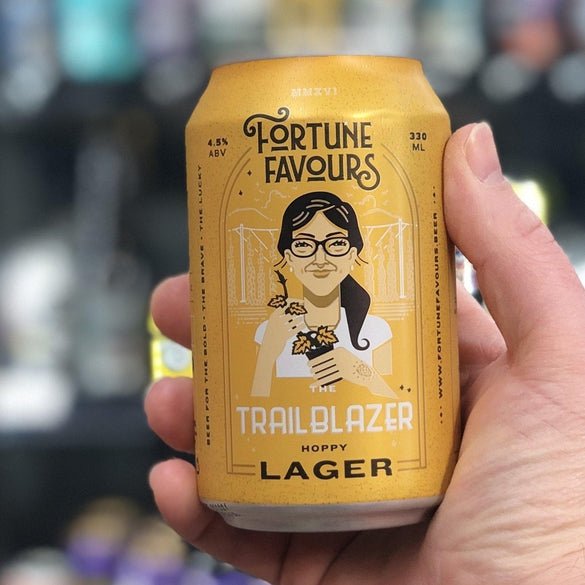 Fortune Favours The Trailblazer Hoppy Lager Pilsner/Lager - The Beer Library