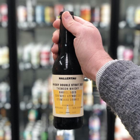 Hallertau Whisky Double Stout 2021 Thomson Whisky Barrel Aged Stout/Porter - The Beer Library