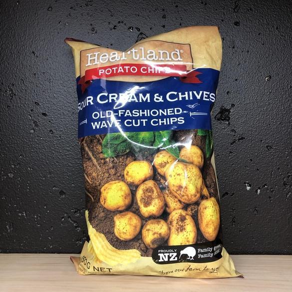 Heartland Sour Cream & Chive Chips Food - The Beer Library