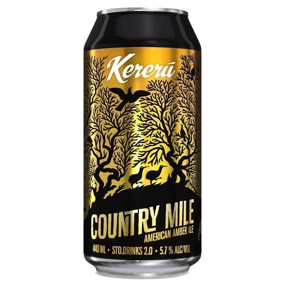 Kereru Country Mile American Amber Ale [DATED] Red/Amber - The Beer Library