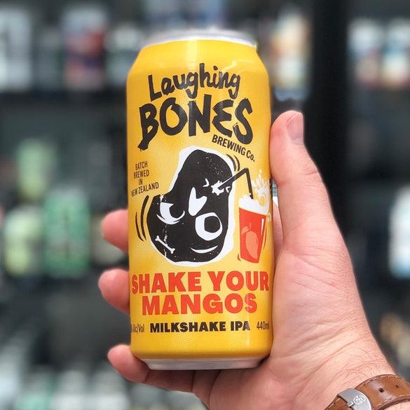 Laughing Bones Brewing Co Shake Your Mangos Milkshake IPA Hazy IPA - The Beer Library