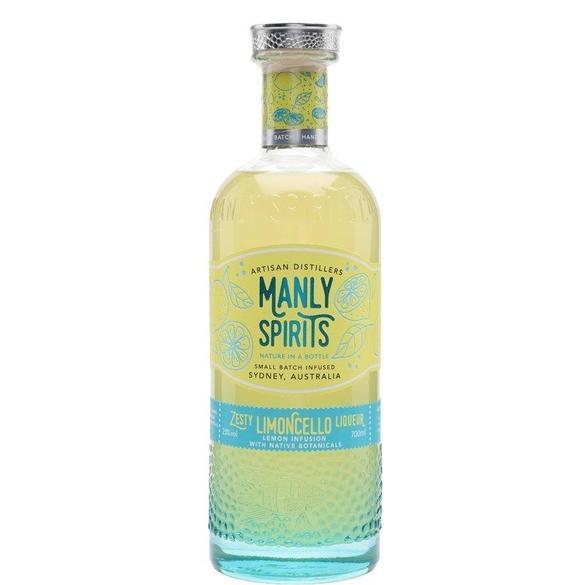Manly Spirits Zesty Limoncello Liqueur - The Beer Library