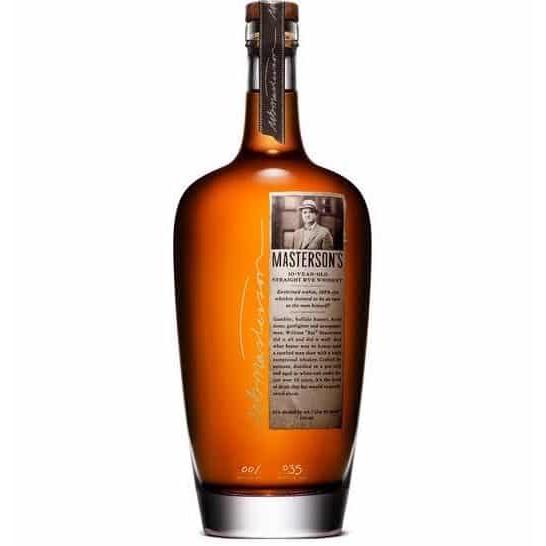 Mastersons Masterson's 10yo Canadian Rye Whiskey Rye Whiskey - The Beer Library