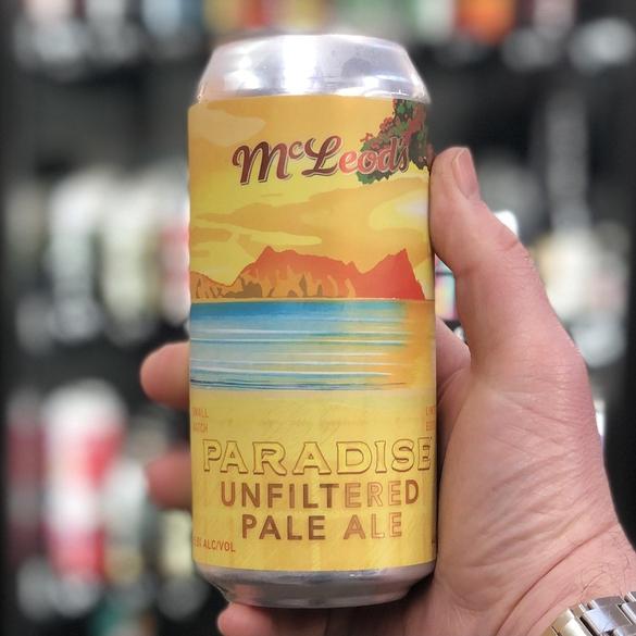 McLeods Paradise Unfiltered Pale Ale Hazy IPA - The Beer Library